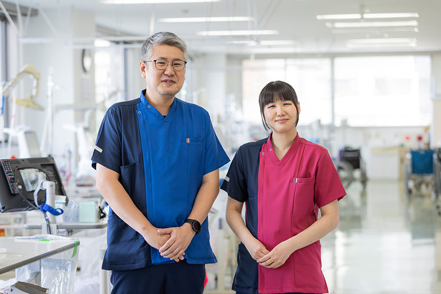 働く社員の様子
