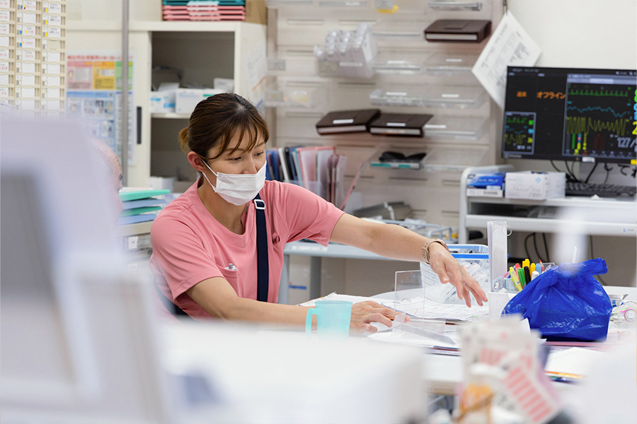 看護師の職場風景
